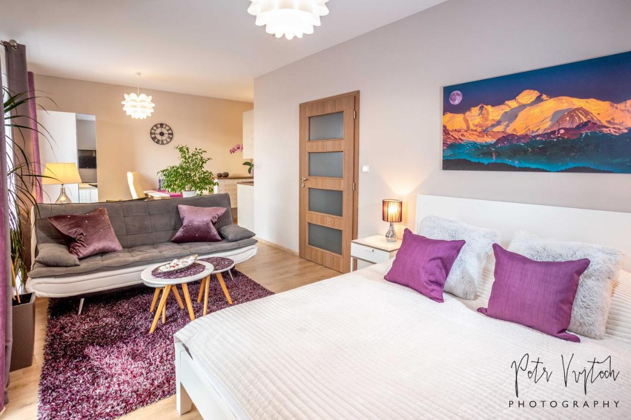 Luxurious, Lovely And Romantic Apartment In Tábor Kültér fotó